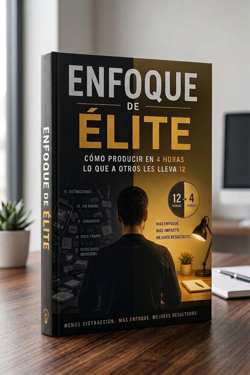 Enfoque de Élite: Cómo producir en 4 horas lo que a otros les lleva 12